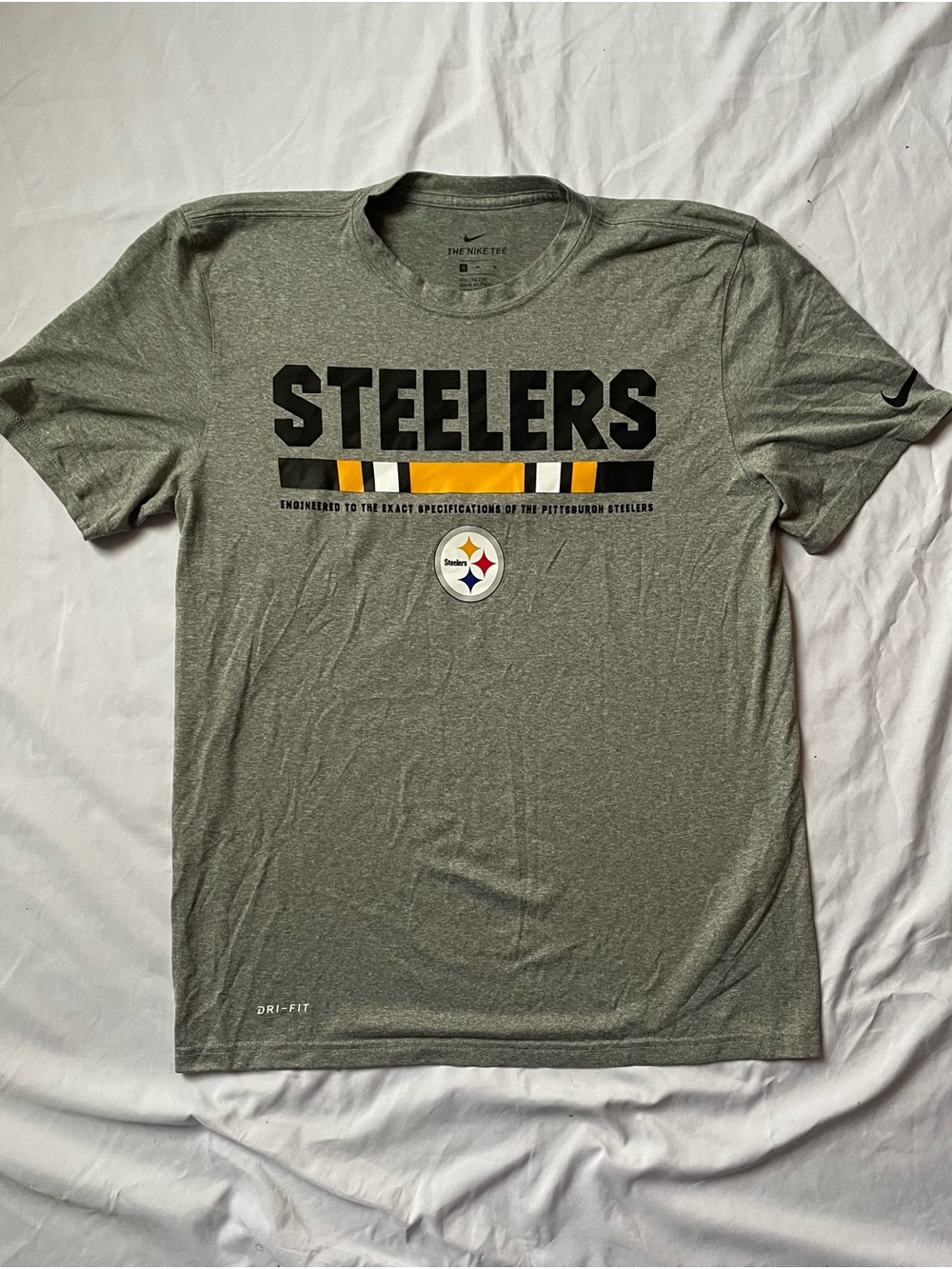 Nike Men’s Dri-Fit Pittsburgh Steelers Tee Shirt size M NFL Equipment